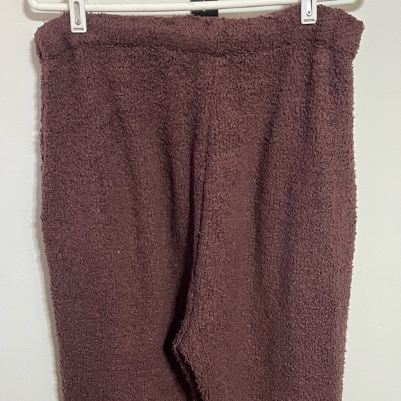 Skims Brown Fuzzy Pants Sz S/M - Picture 5 of 7
